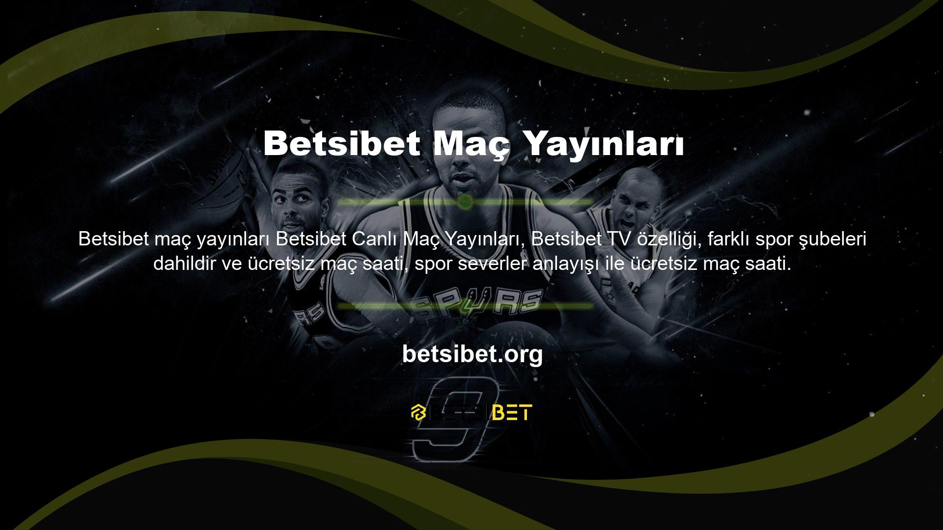 Betsibet Live Match yayınları hakkında bir inceleme yaptığınızda, farklı spor şubelerinin, farklı şampiyonaların ve turnuvaların gündeme getirildiğini fark edeceksiniz